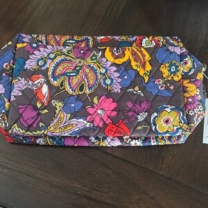 Vera Bradley Multicolor Floral Cosmetic Bag NWT